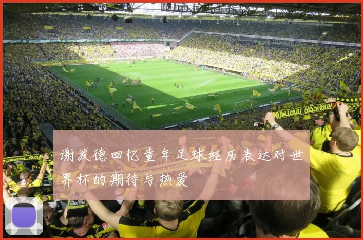 谢泼德回忆童年足球经历表达对世界杯的期待与热爱